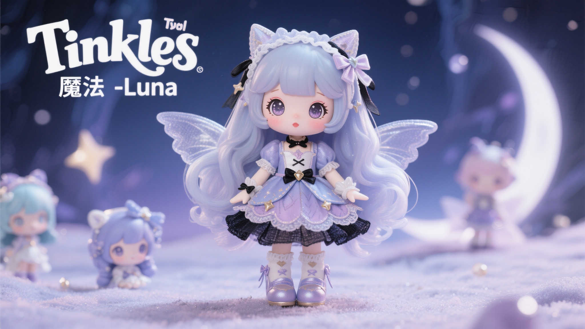 《露娜-Luna》完成品人偶将于10月亮相,Tinkles Dolls重磅发布