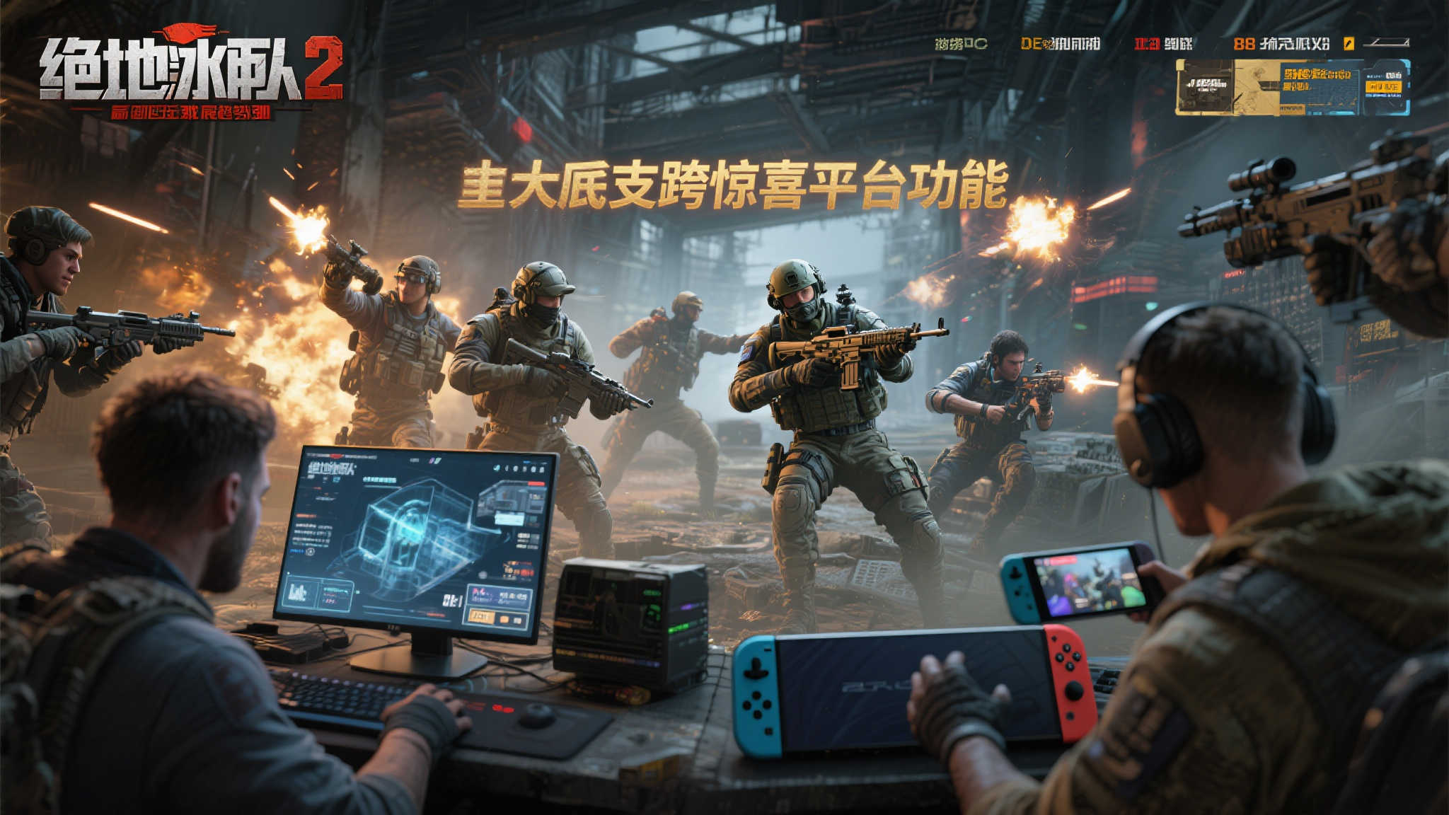 《绝地潜兵2》推出跨平台联机功能,组队不再受限!