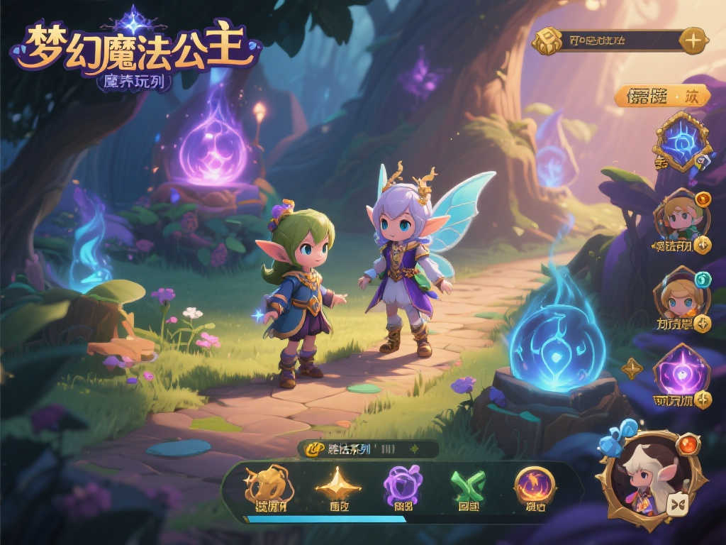 《梦幻魔法公主》养成手游:沉浸于《魔法☆系列》的奇幻世界